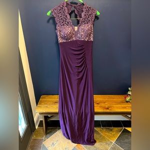 Purple Formal Long Dress